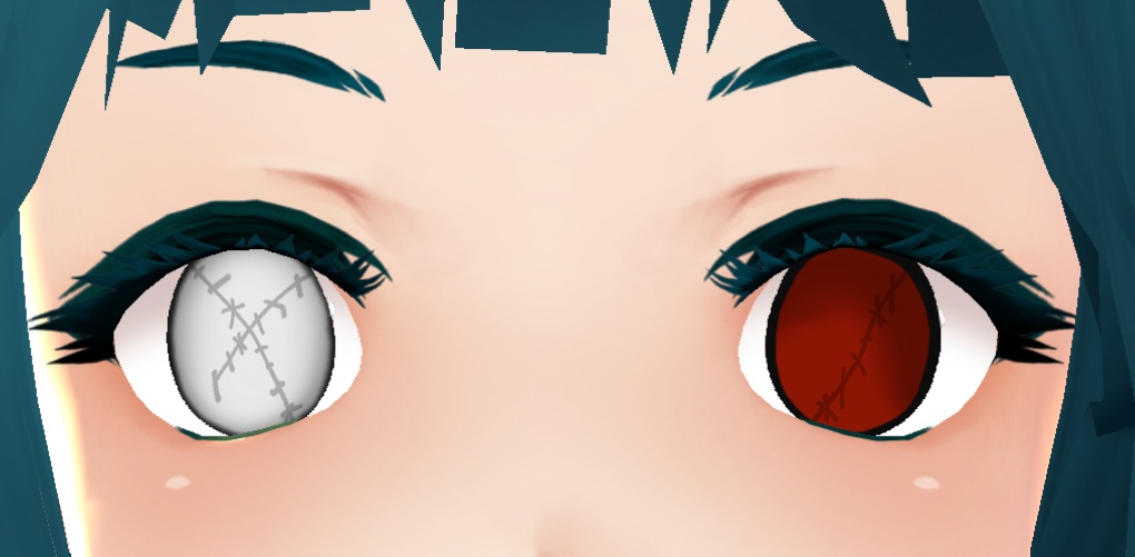 Simple Vroid Halloween Eyes