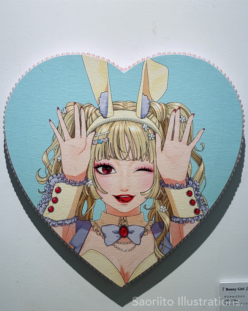 キャンバスプリント -Bunny girl-