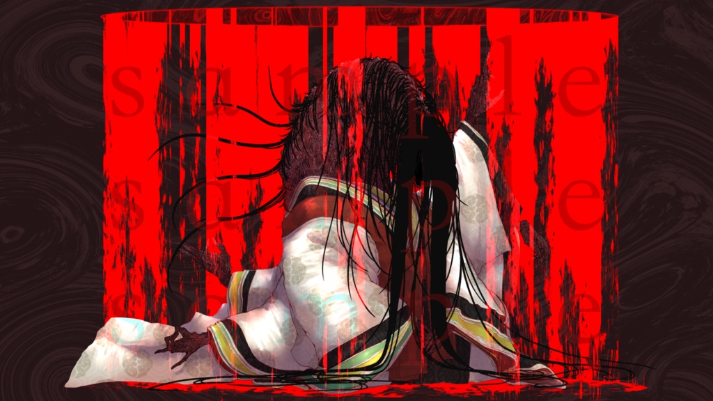 【シノビガミ】虹姫/ニジヒメ エネミー立ち絵素材Vol.2 SPLL:E223143