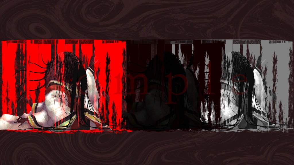 【シノビガミ】虹姫/ニジヒメ エネミー立ち絵素材Vol.2 SPLL:E223143