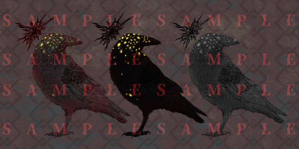 【シノビガミ】中級妖魔肆素材 エネミー立ち絵Vol,3 SPLL : E223196