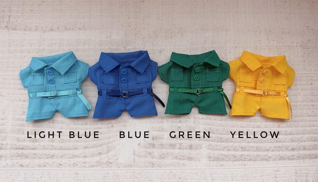 Fave color jumpsuit ※再頒