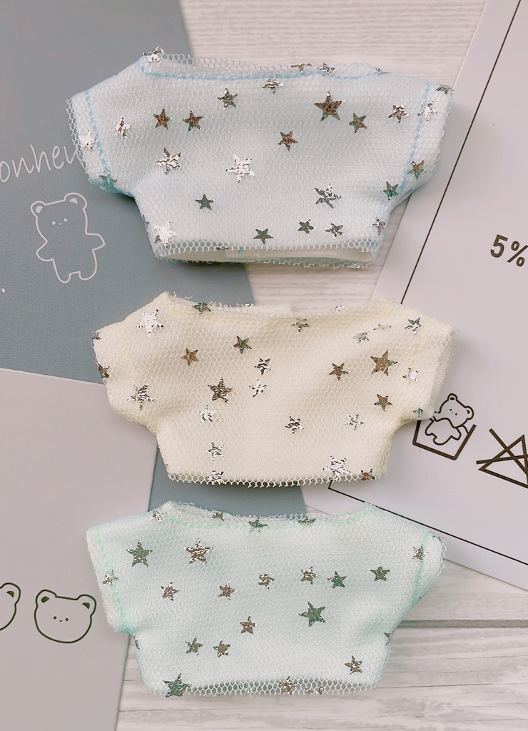 お星様のメッシュTシャツ