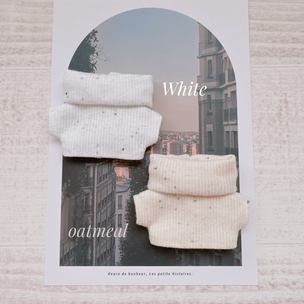 Turtleneck style three-way top