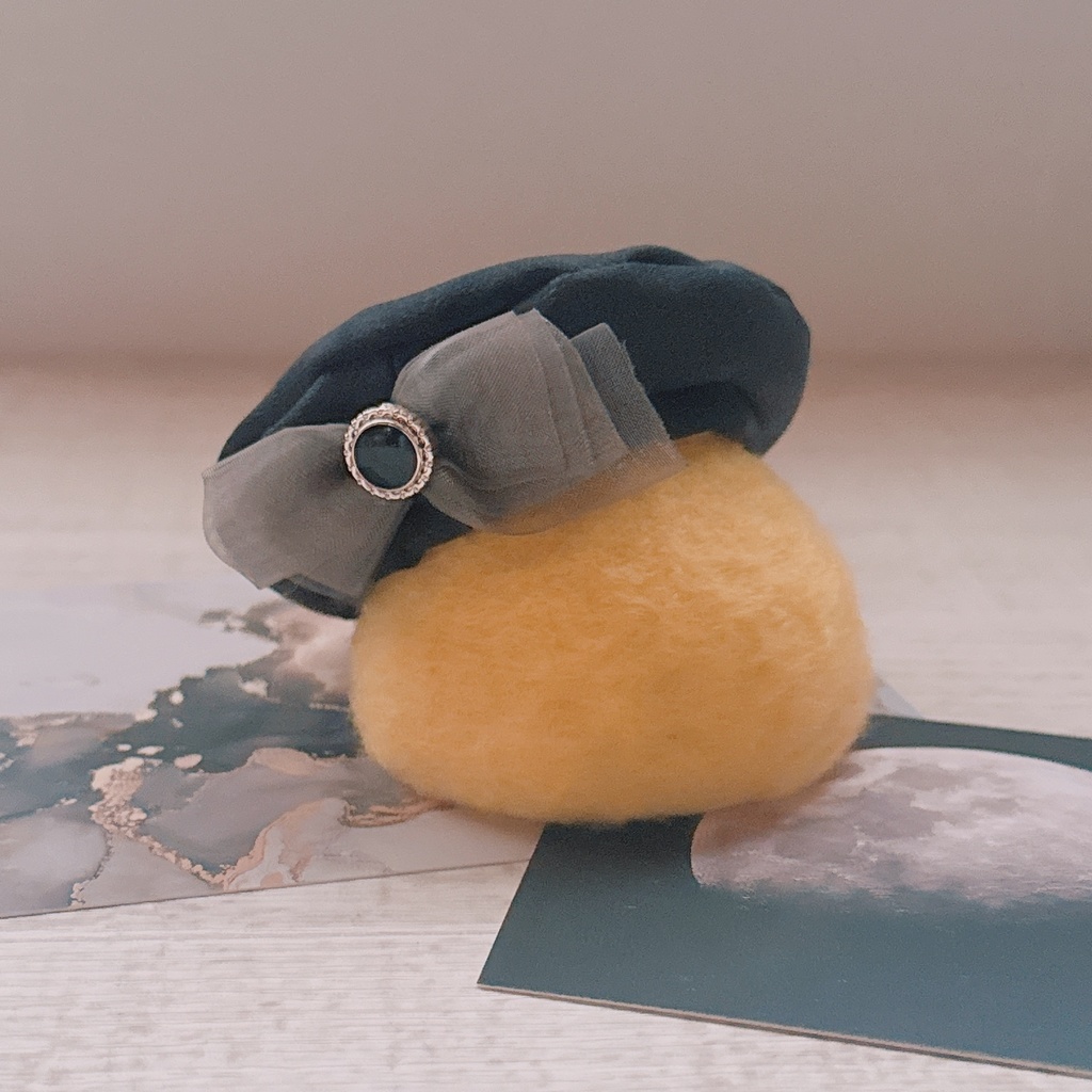 Chiffon Ribbon Beret