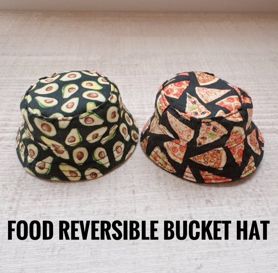 Food Reversible Bucket Hat