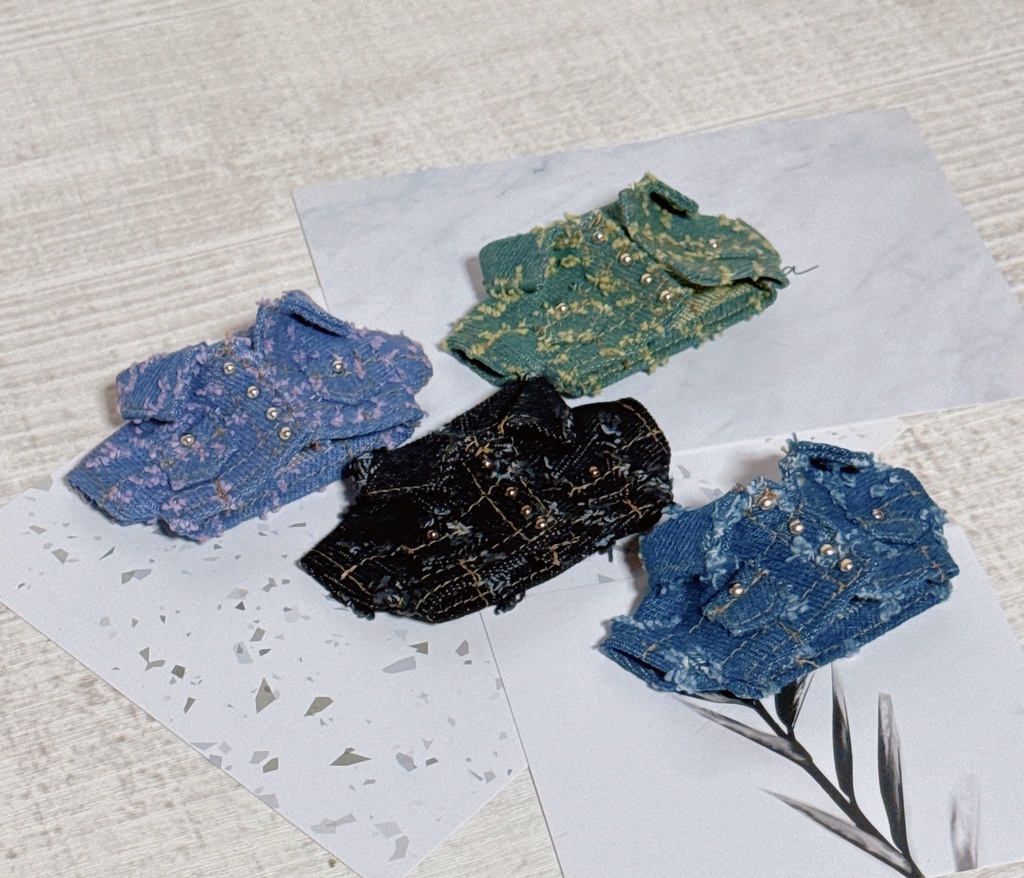 Distressed denim jacket ※同カラー複数購入禁止