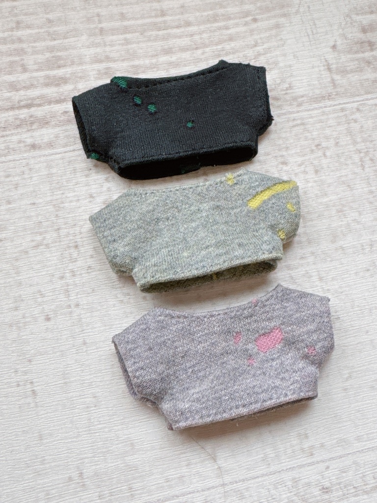 Distressed sweatshirt