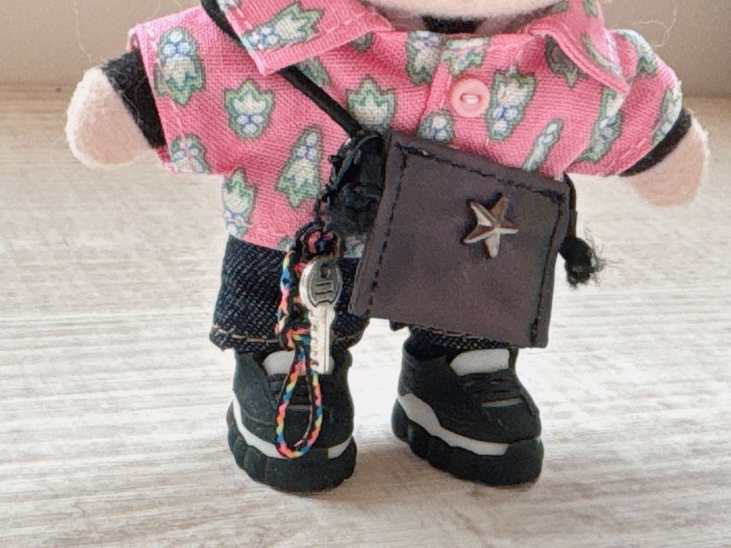 Paracord keychain for Nui-chan sizeM