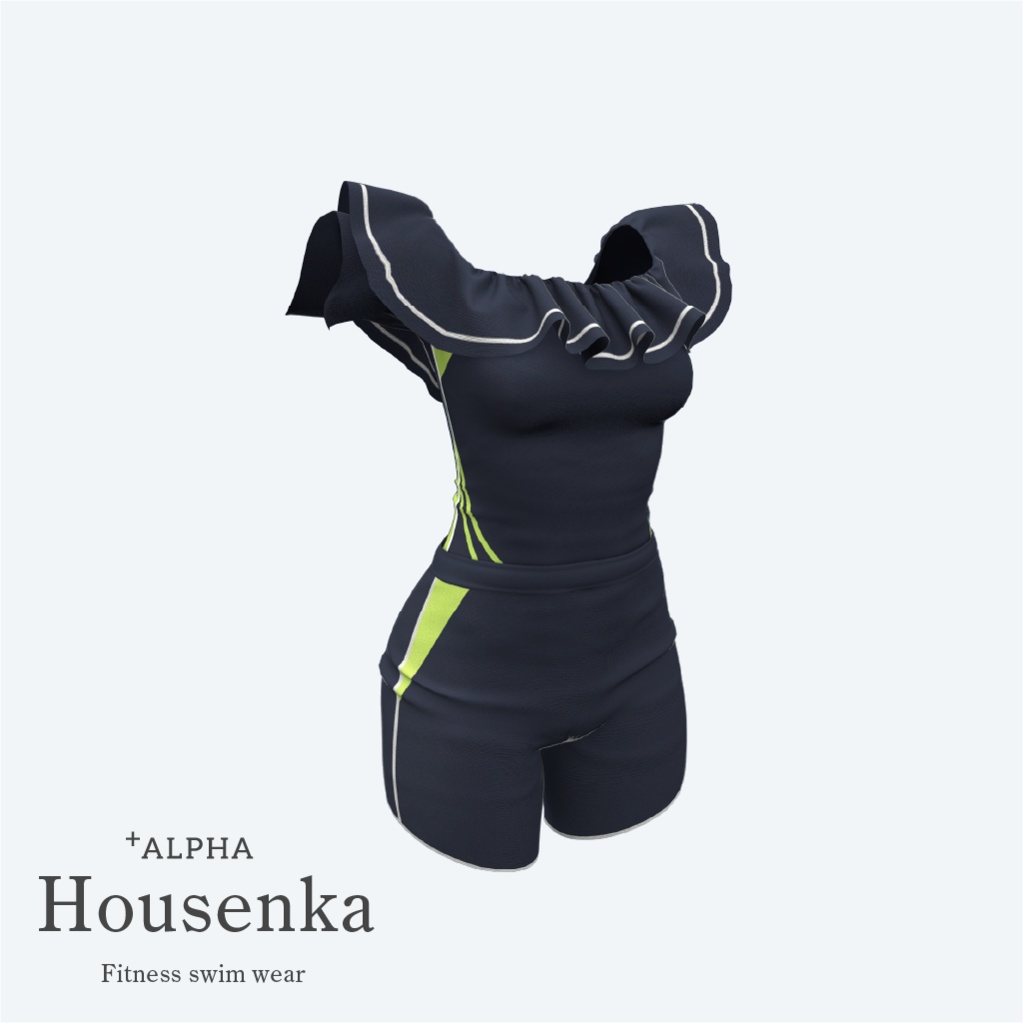 Housenka 3アバター〚しなの 桔梗 ますきゃっとぷらす〛対応 Tex42バリエーション 2種質感Mat