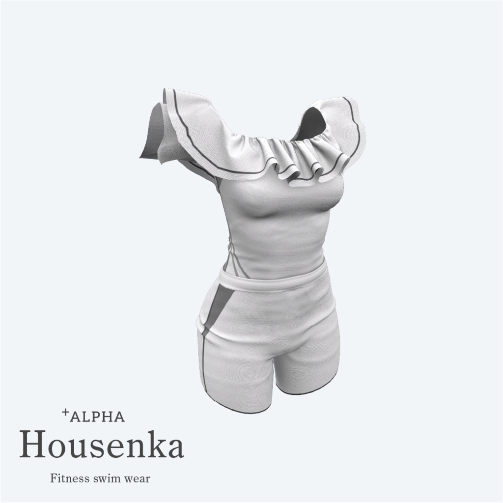 Housenka 3アバター〚しなの 桔梗 ますきゃっとぷらす〛対応 Tex42バリエーション 2種質感Mat