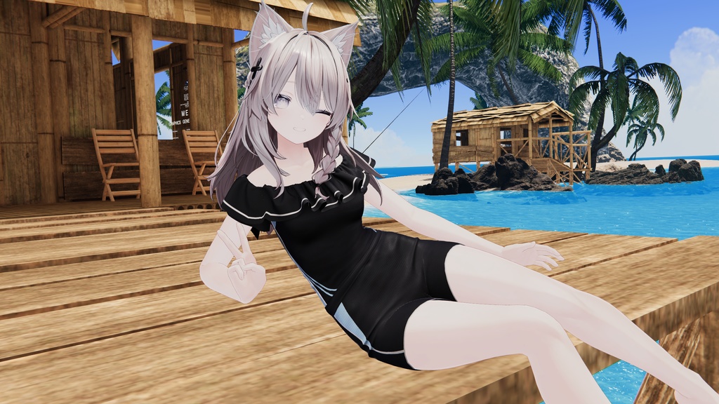 Housenka 3アバター〚しなの 桔梗 ますきゃっとぷらす〛対応 Tex42バリエーション 2種質感Mat