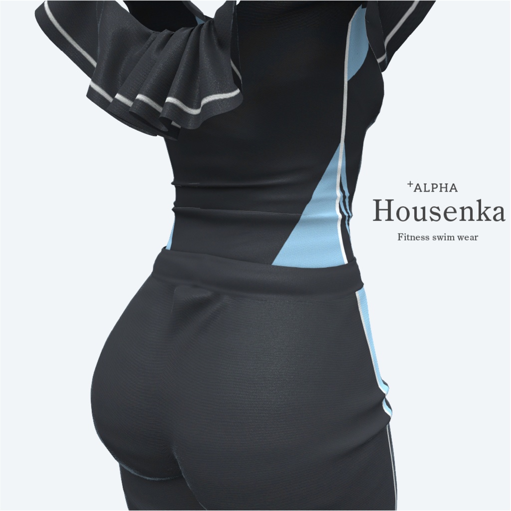 Housenka 3アバター〚しなの 桔梗 ますきゃっとぷらす〛対応 Tex42バリエーション 2種質感Mat