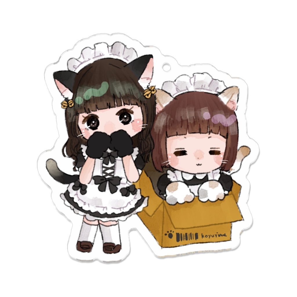 こゆりんねアクキー