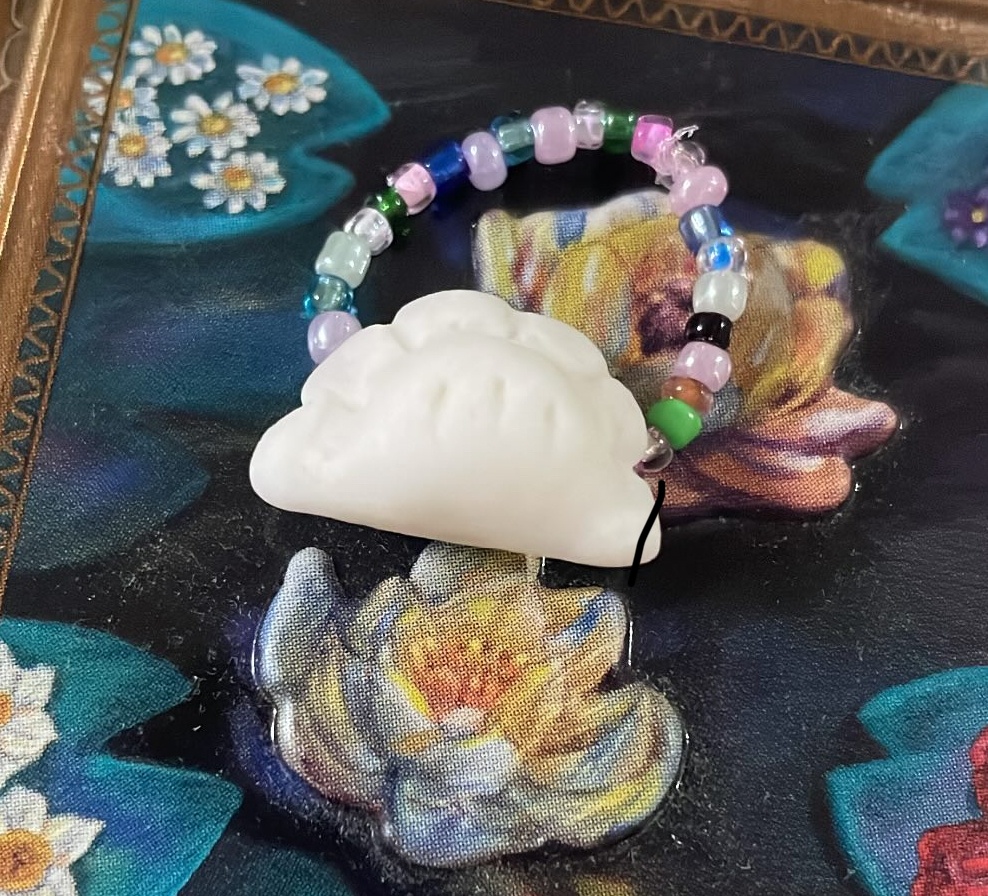 餃子ビーズリング