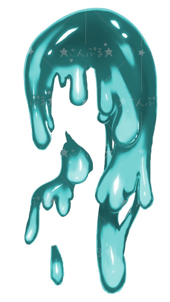 -Vtuber&配信者向け-スライム素材/商用利用OK