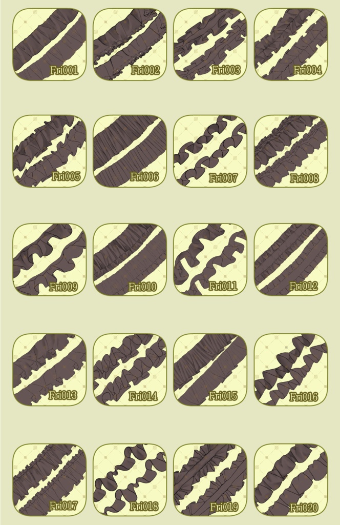 200+ CSPリソースを使用して複数の衣装を作成する