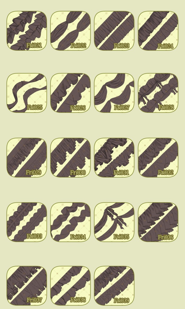 200+ CSPリソースを使用して複数の衣装を作成する