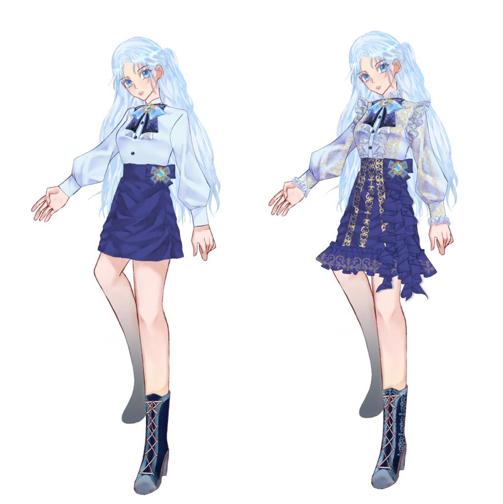 200+ CSPリソースを使用して複数の衣装を作成する