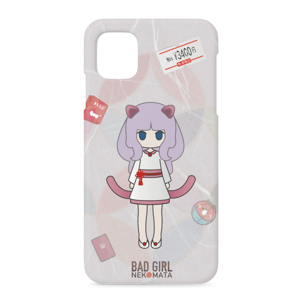 BAD GIRL 猫またのスマホケース(新作)