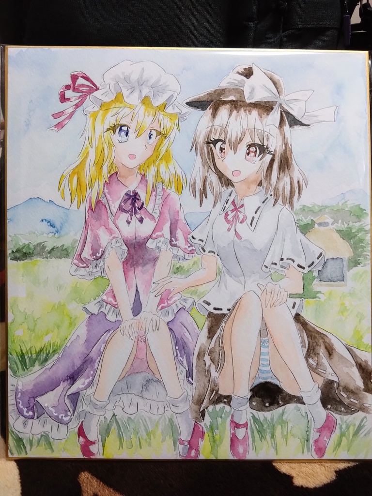 【色紙】七夕坂秘封倶楽部