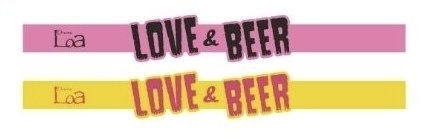 LOVE ＆ BEER ラバーバンド