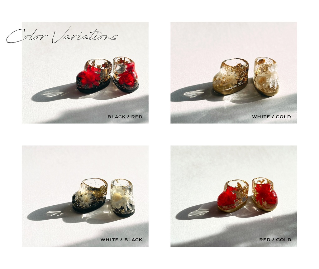 ハーバリウムシューズ2021wintercollection