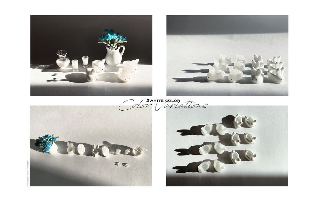 白ウサギシューズ