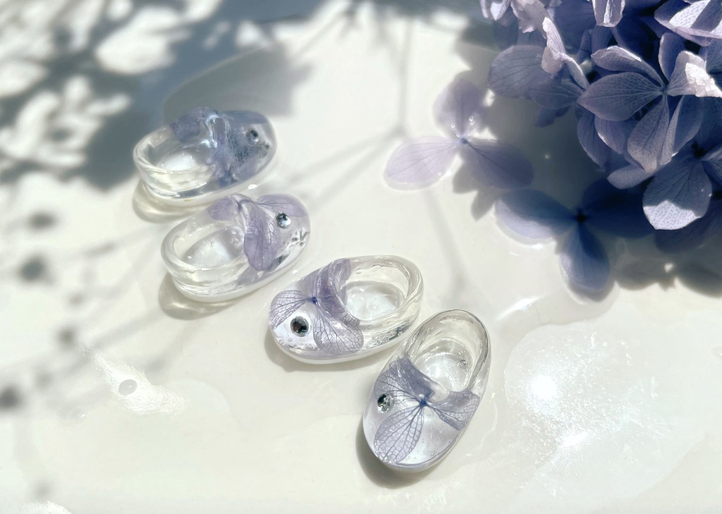 アジサイシューズ(クリア)