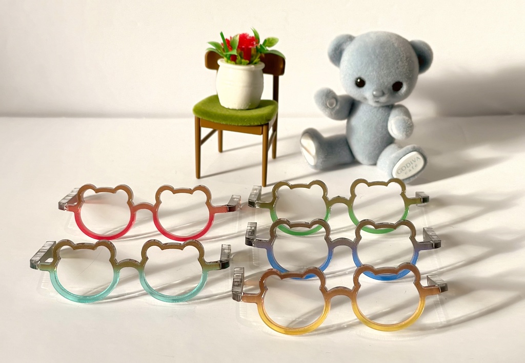 🧸グラデーションクマチャン