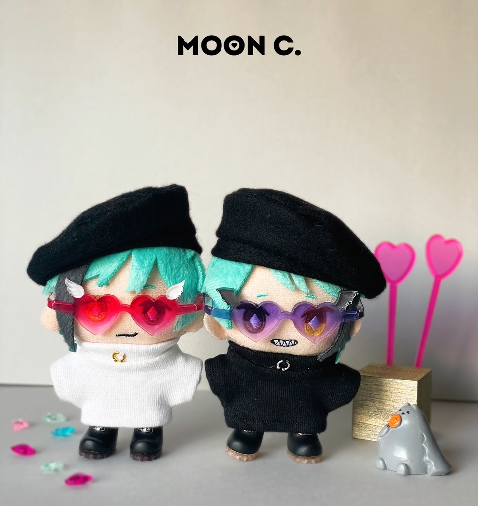 天使悪魔ハートグラス