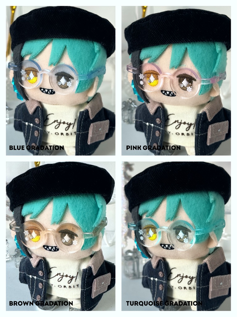 雪の結晶グラス