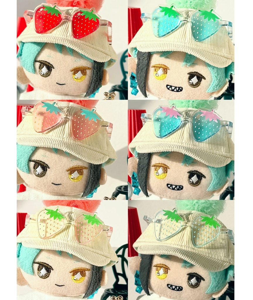 ⚫︎Ichigochan Glasses🍓
