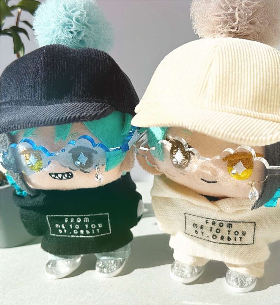 ふわふわ雲グラス ドロップ付き☁️