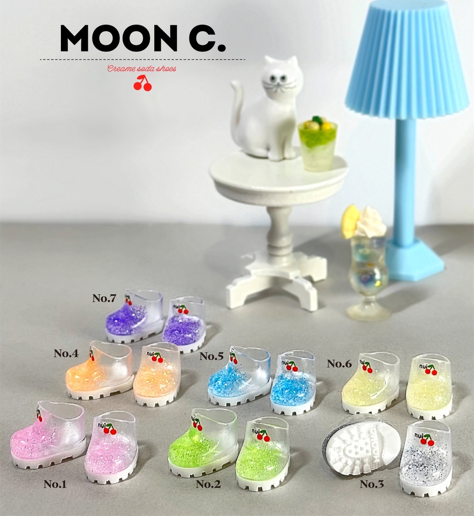 クリームソーダチャンキーシューズ🍒
