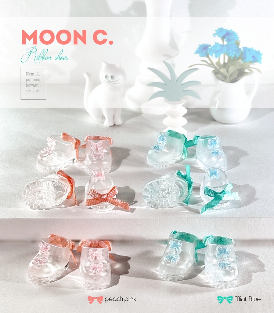 リボンシューズ・Clear Collection🎀💎