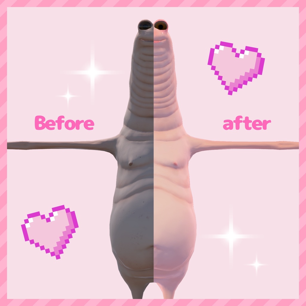 ˚‧✧GalaxyPop✧‧˚_Wormiesock用Makeup&BodyMaterial