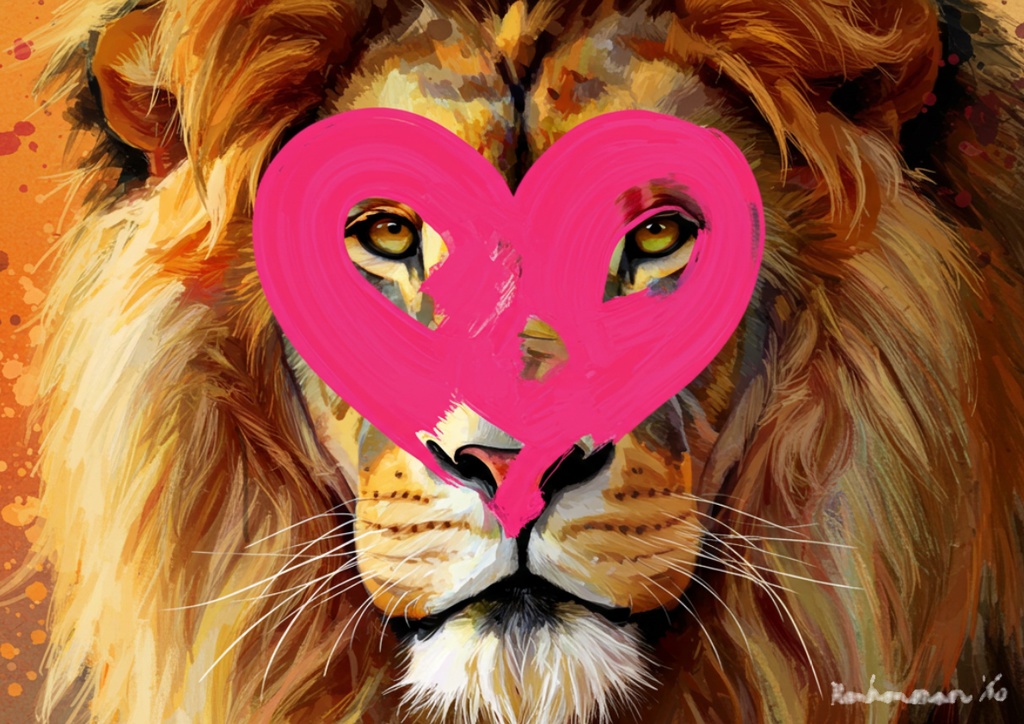 Lion Heart 【PC Wallpaper】