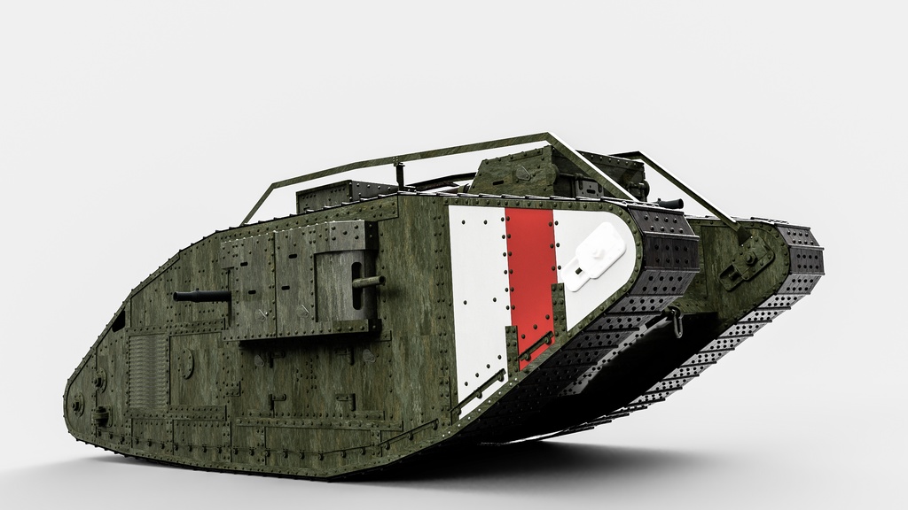 Mark4 雄型　戦車