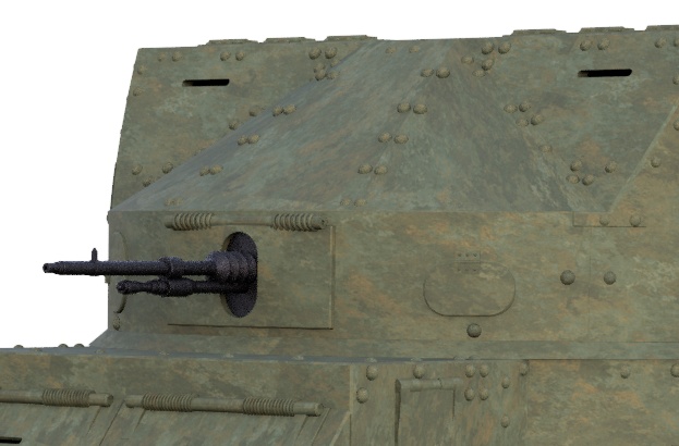 ホッチキス機関銃(銃身のみ)