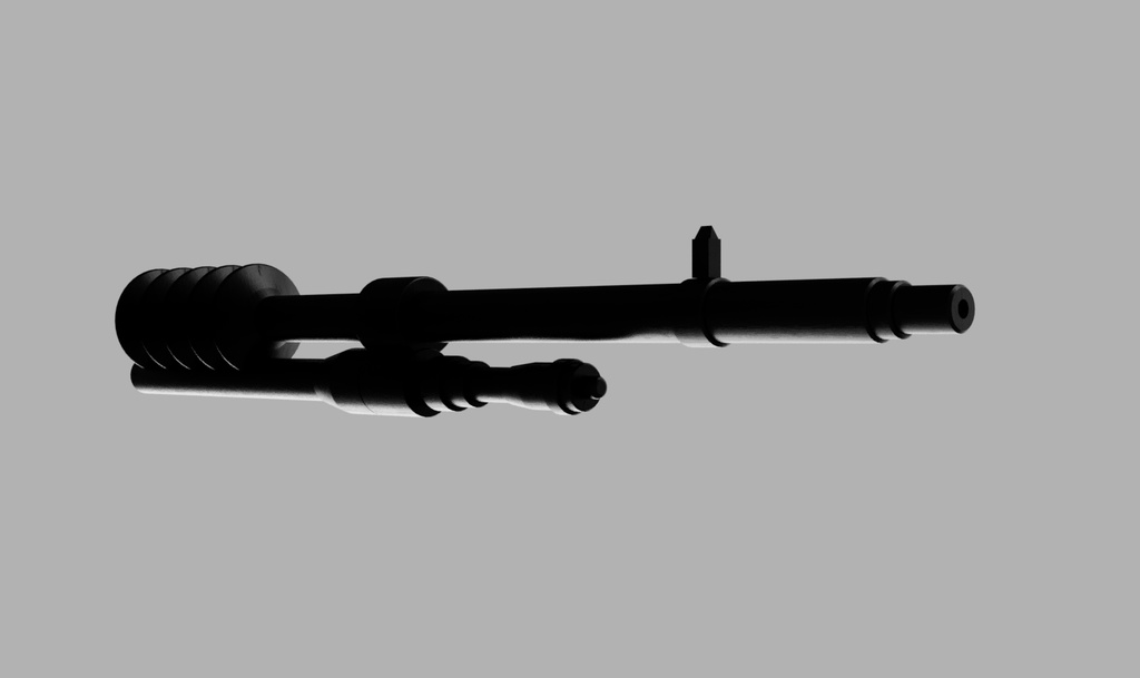 ホッチキス機関銃(銃身のみ)