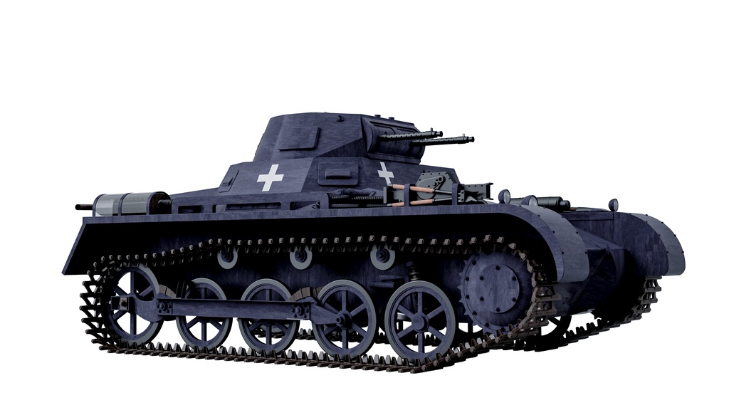 ドイツ１号戦車A型 - 城郭模型普及推進委員会 - BOOTH