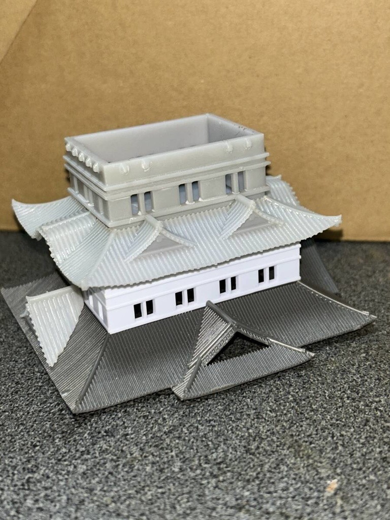 1:350童友社小田原城改造キット