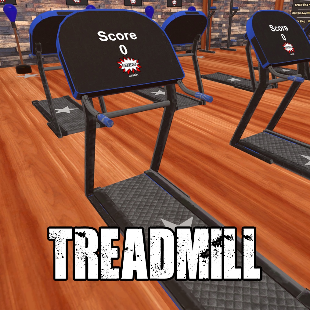 (HnF) Udon Gym Equipment for VRChat
