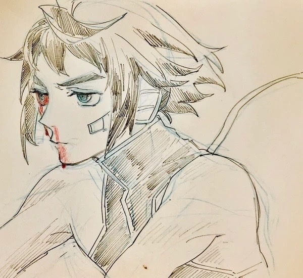 鉄血のオルフェンズ　アナログ　イラスト