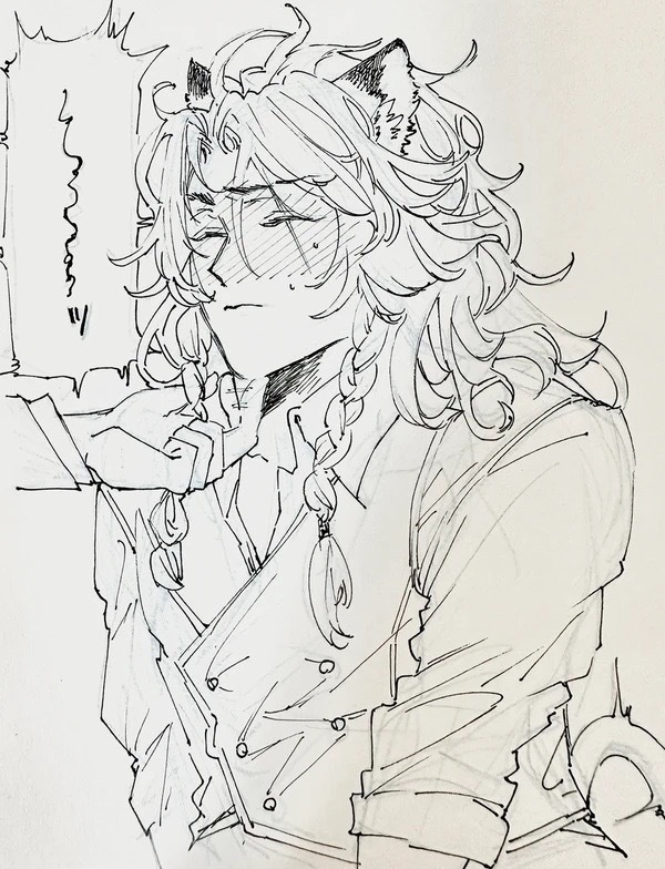 ツイステ　アナログイラスト