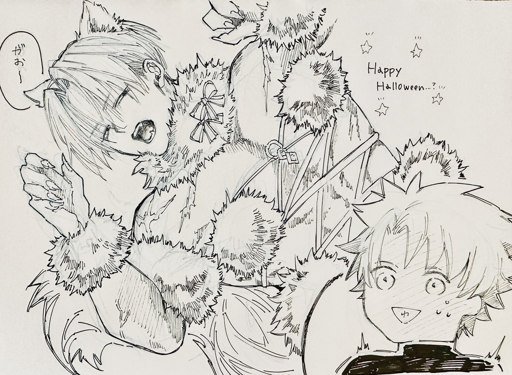 fgo アナログイラスト