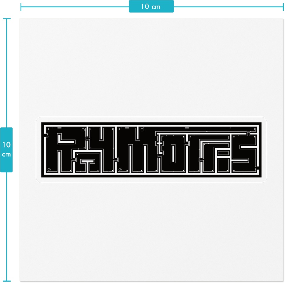 モリスレイ ロゴステッカー