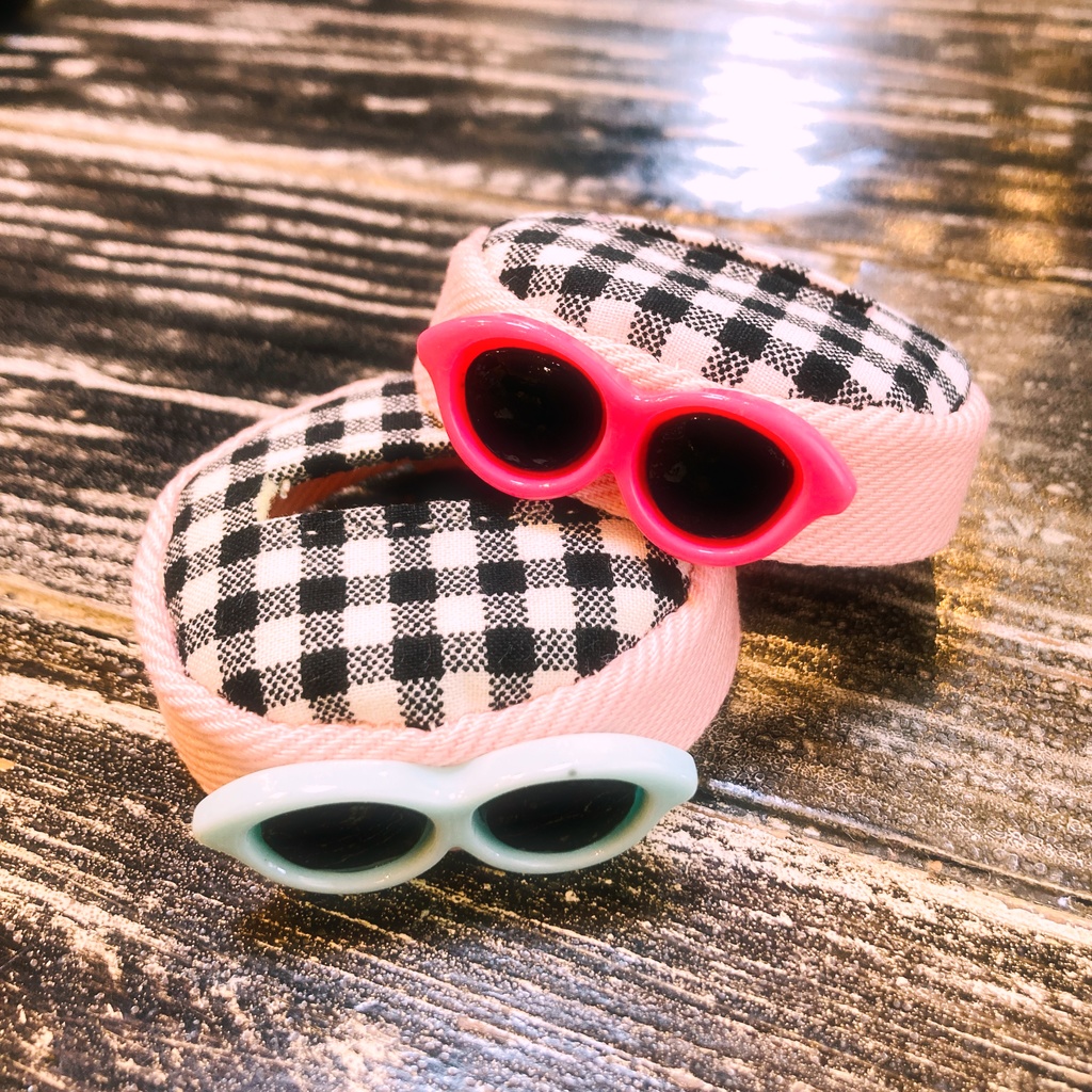 ちみ！秋のおでかけサングラスつき帽子☆2色SET