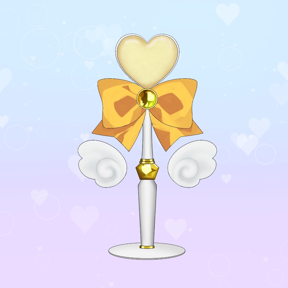 【フリー素材】魔法のステッキ風マイク